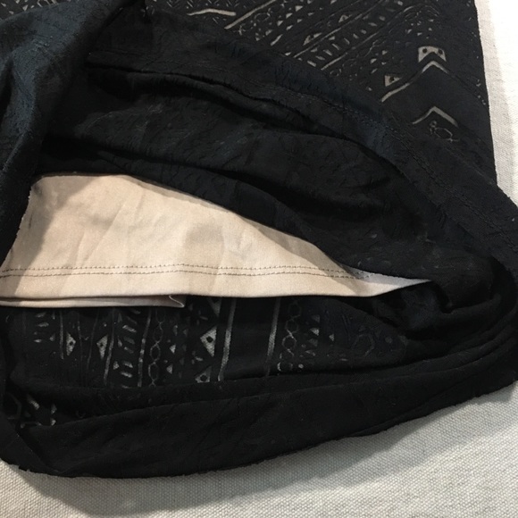 Mossimo Sz M Ebony Ikat Art Deco Sheath Dress New - Picture 5 of 7